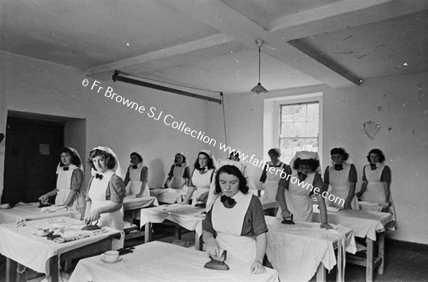 PRESENTATION CONVENT DUNDRUM IN THE LAUNDRY ROOM